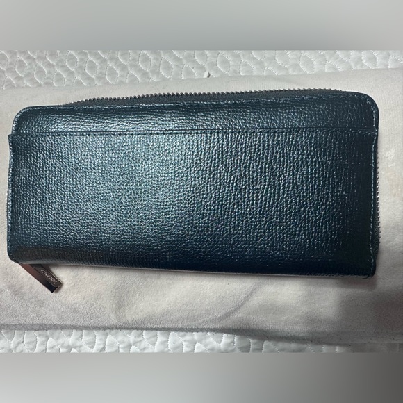 Kate Spade Green Textured Leather Accessory - Picture 2 of 4